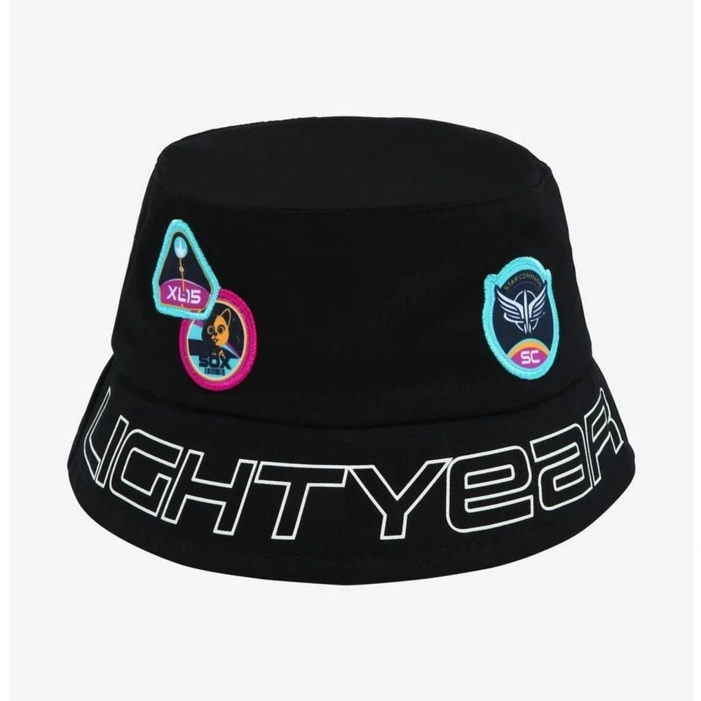 Disney Pixar Lightyear Star Command Patches Youth Glow-in-the-Dark Bucket Hat